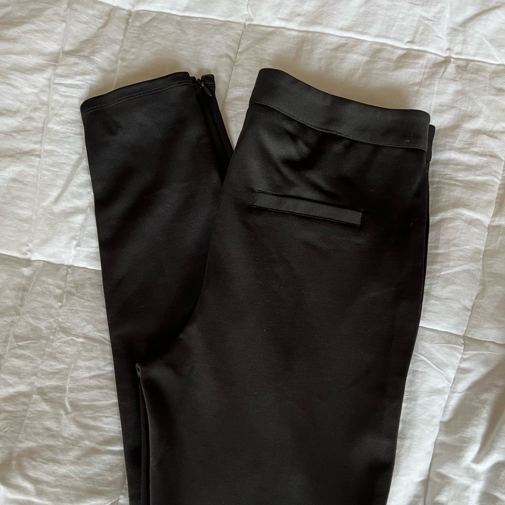 Zara Basic Navy Blue with Black Rim Trousers